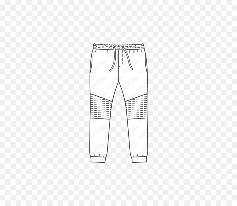 Sweatshirting Jogging Trousers 132 0917 - Burdastyle Magazine Sweat Pants Jogger Emoji,Emoji Jogger Pants For Kids