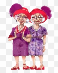Imagenes Fantasía Y Color Chiste De Viejitas Muy - Old Ladies Png Emoji,Porque Esta Saliendo Un Emoticon Morado En El Whastapp