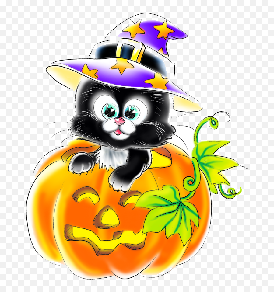 Pin By Irene Hansson On Halloowen Höst O Svamp Panda Bear - Gato Calabazas Animadas Emoji,Witches Hat Emoticon