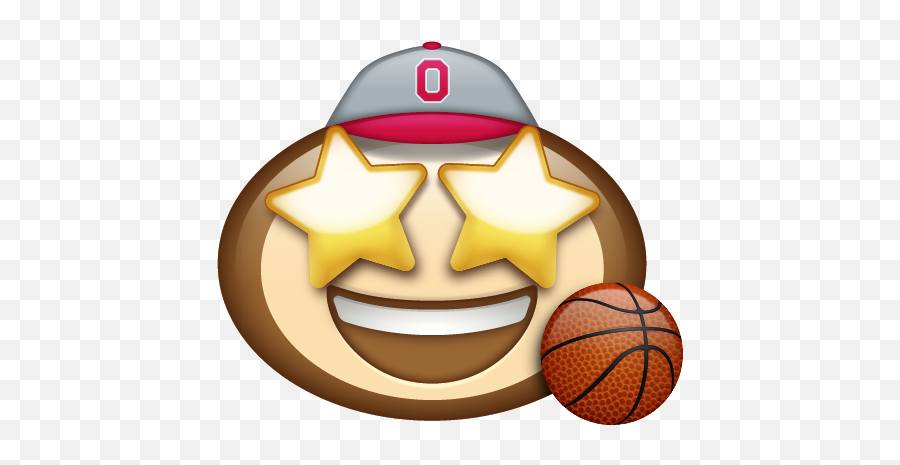 Brutmojis U2013 Ohio State Buckeyes - For Basketball Emoji,Halloween Emoticons