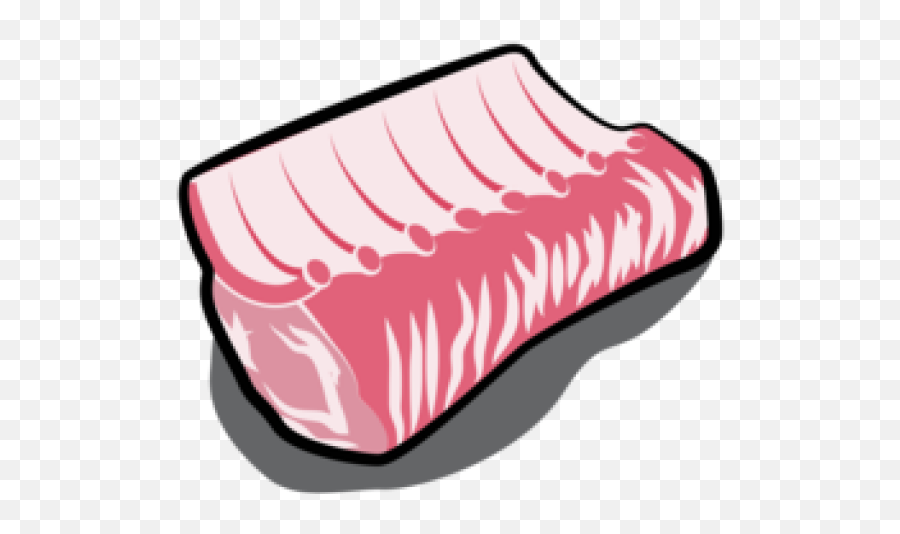 Roast Clipart Pork Loin - Pork Loin Clipart Emoji,Hambone Emojis Vector