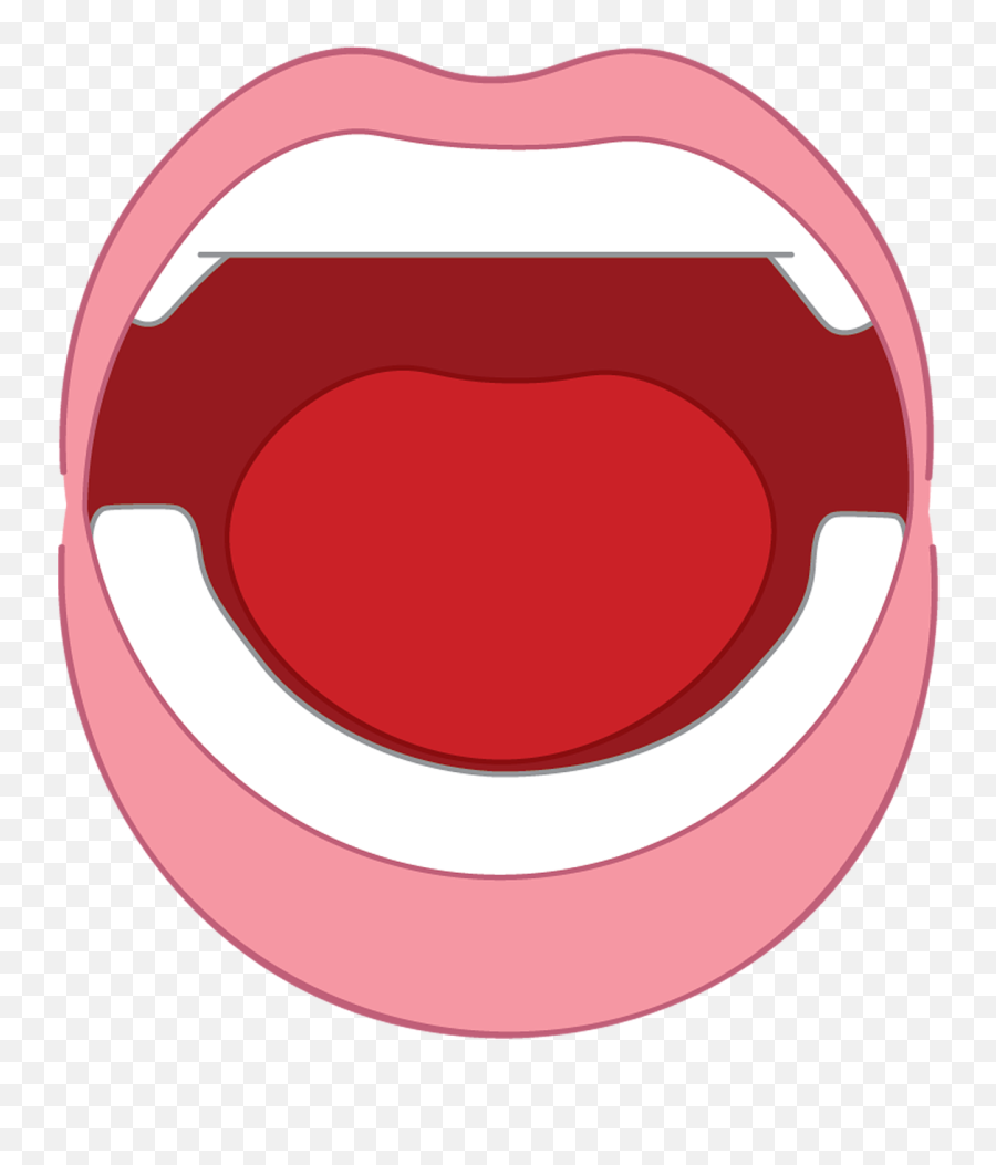 Mouth Yell Open Shouting Expression - Shouting Mouth Transparent Emoji,Emotion Open Kiss