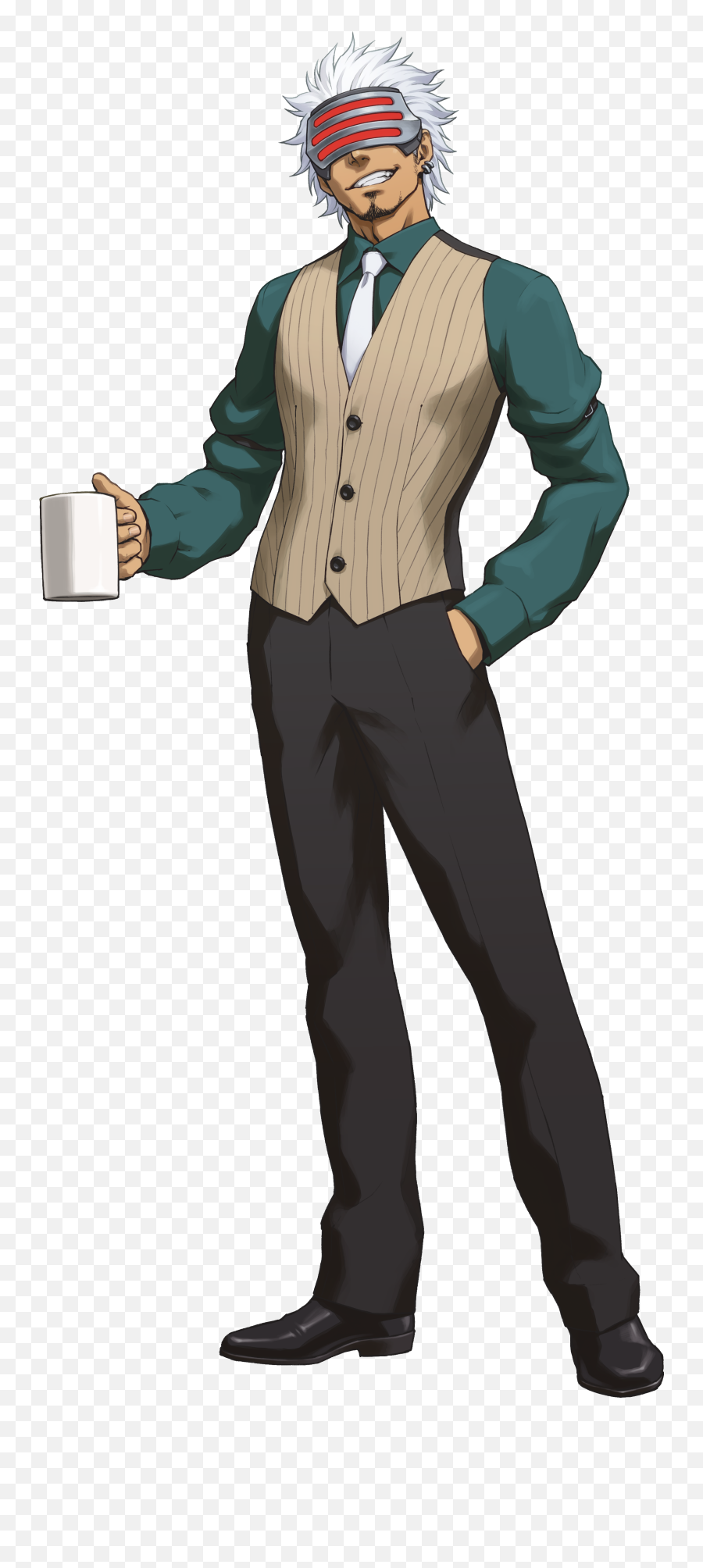 Phoenix Wright Ace Attorney U2013 Trials And Tribulations - Ace Attorney Godot Cosplay Emoji,Phoenix Wright Text Emoticons