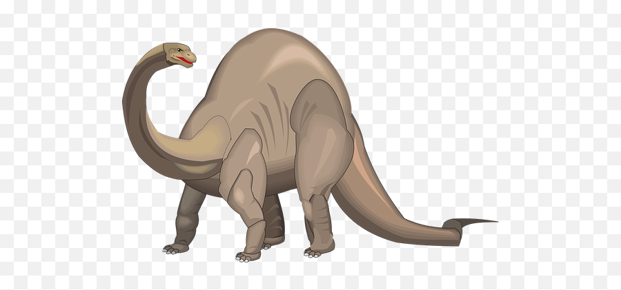 Free Brontosaurus Dinosaur Vectors - Brontosaurus Clipart Emoji,Dinosaur Emotions