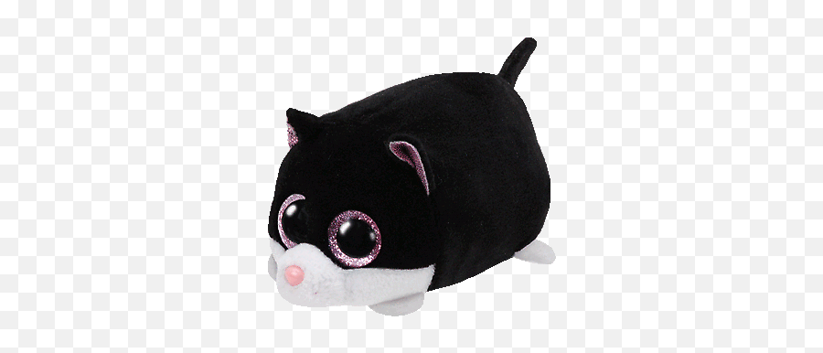 Ty - The Teeny Tys Collectionpeluche Gatto Treatcon Occhi Teeny Ty Cara Emoji,Ty Cat Heary Emoji