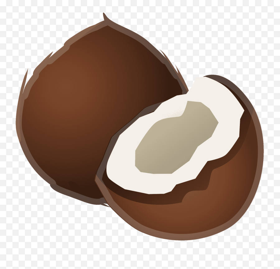 Coconut Emoji Clipart Free Download Transparent Png - Coconut Icon Png,Peach Emoji Android