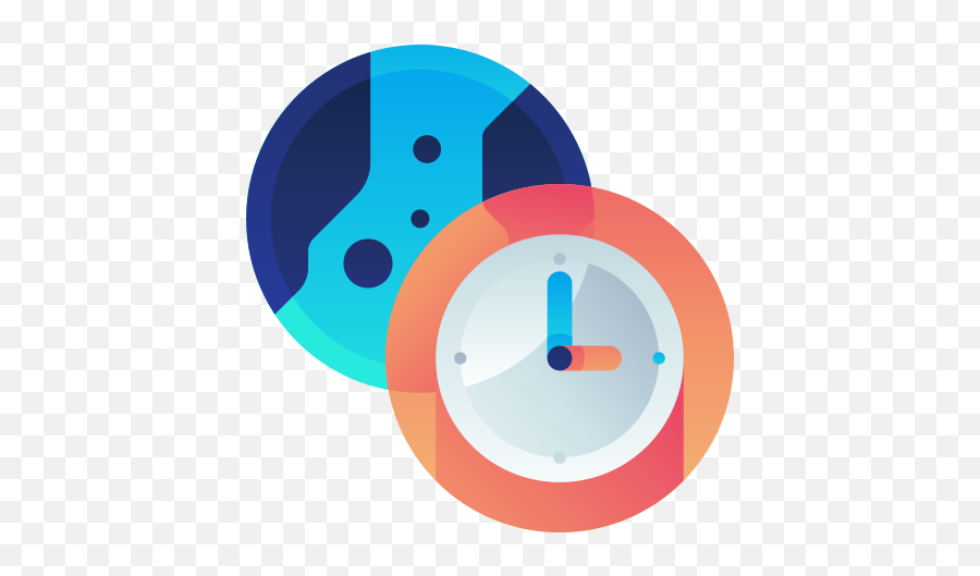 World Clock Global Globe International Time Free Icon - Dot Emoji,Global Emoticons Download