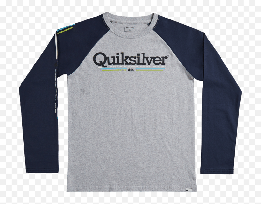 Quiksilver Boys Tropical Lines Long Sleeve T - Shirt For Boys Long Sleeve Emoji,Biys Graphic Emoji Long Sleeves