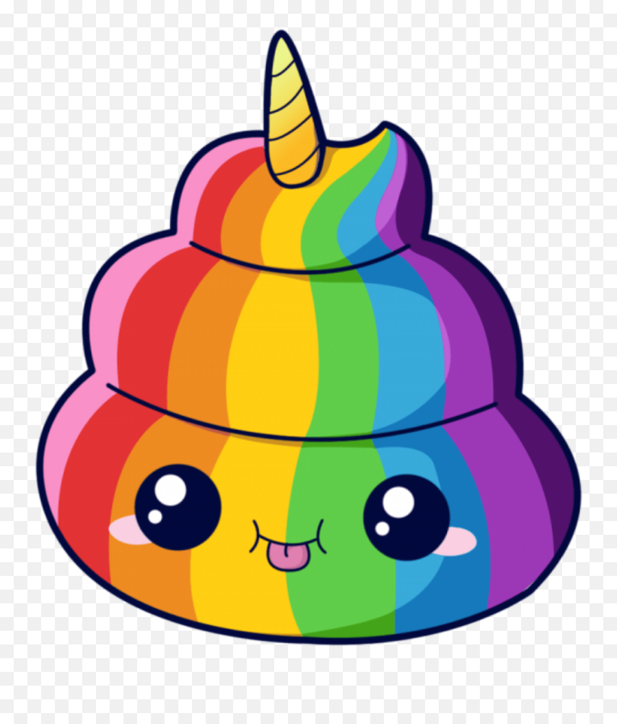 Poop Emoji Png Transparent Png Image - Rainbow Poop Poop Emoji,Rainbow Emoji