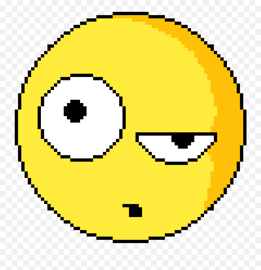 Pixilart - Confused Face By Raqueldesouza Como Fazer Um Círculo No Minecraft Emoji,Facebook Emoticons Confused Face
