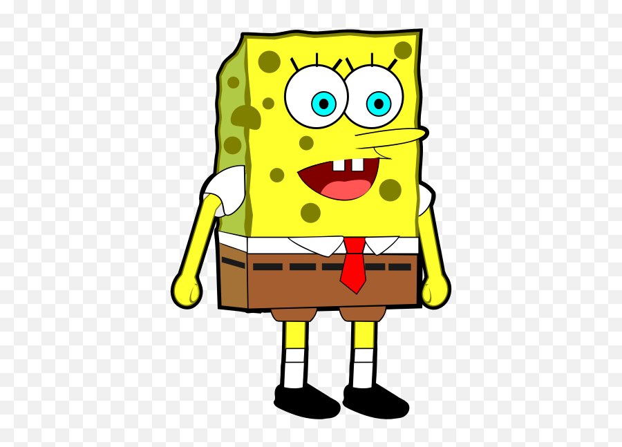 Sponge Bob Squarepant Clipart I2clipart - Royalty Free Emoji,Rasta Flag Emoticon Symbol