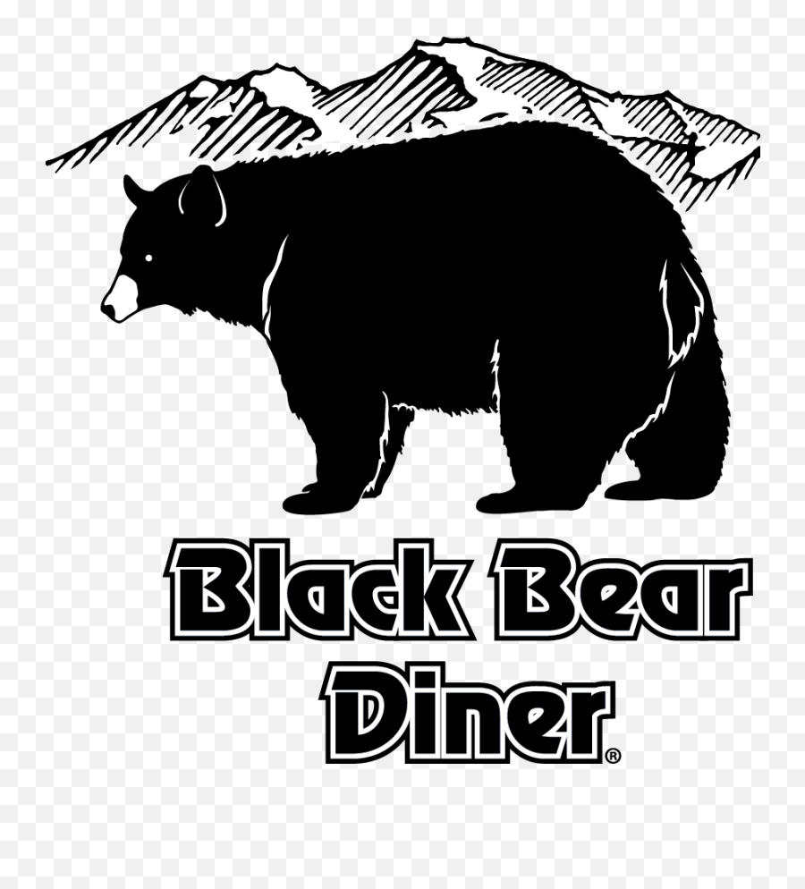 Black Bear Diner U2013 Breakfast Served All Day - Black Bear Diner Logo Emoji,Black & White Emoticons Feelings
