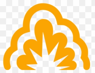 Orange Smoke Explosion Icon - Free Orange Explosion Icons Blue Explosion Icon Png Emoji,Emoticon Explosion Gif