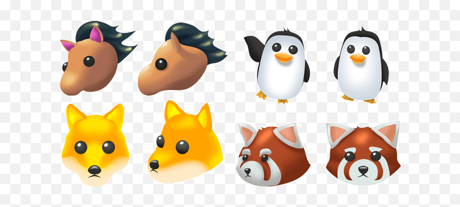 Adopt Me Mouse Cursors Have Fun With Cute Pets In Our - Soft Emoji,128x128 Penguin Emojis