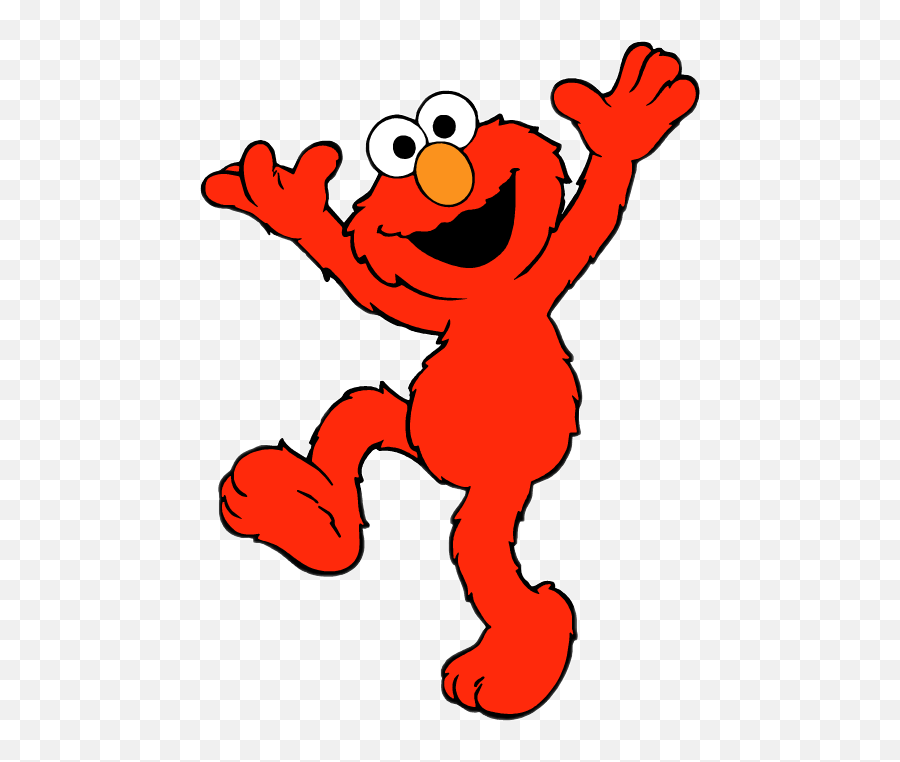 Elmo - Elmo Sesame Street Characters Emoji,Sesame Street Emoji