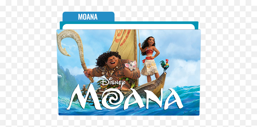 Moana Folder Icon Free Download - Designbust Far I Ll Go Kalimba Emoji,The Emoji Moive
