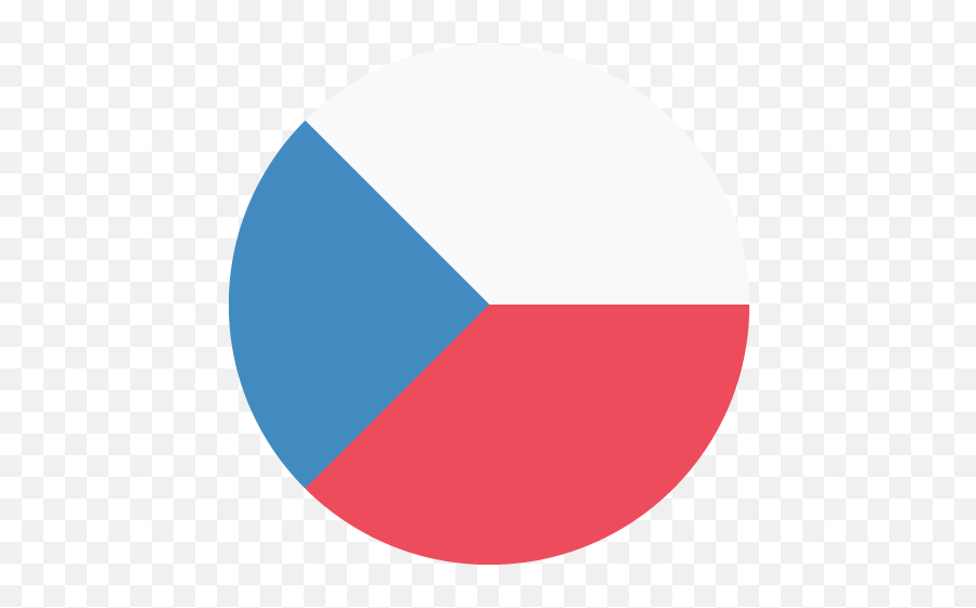 The Czech Republic Flag Vector Emoji Icon - Czech Republic,Blue Red And Green Flag Emojis