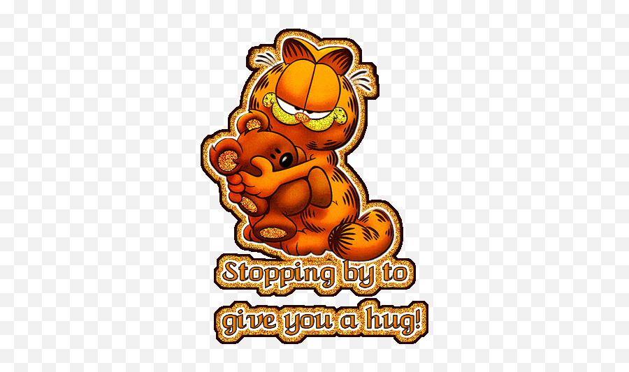 Garfield Hug Page 1 - Line17qqcom Hugs Garfield Emoji,Hugging Emoticon Gif