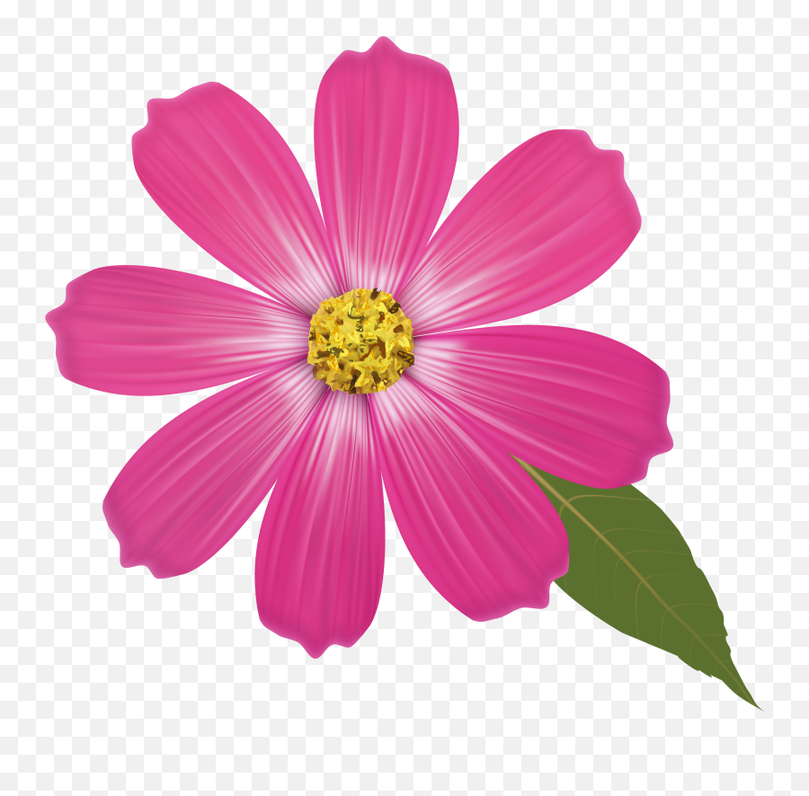 Pink Flower Png Clipart - Flower Clipart Transparent Emoji,Daisy Emojis