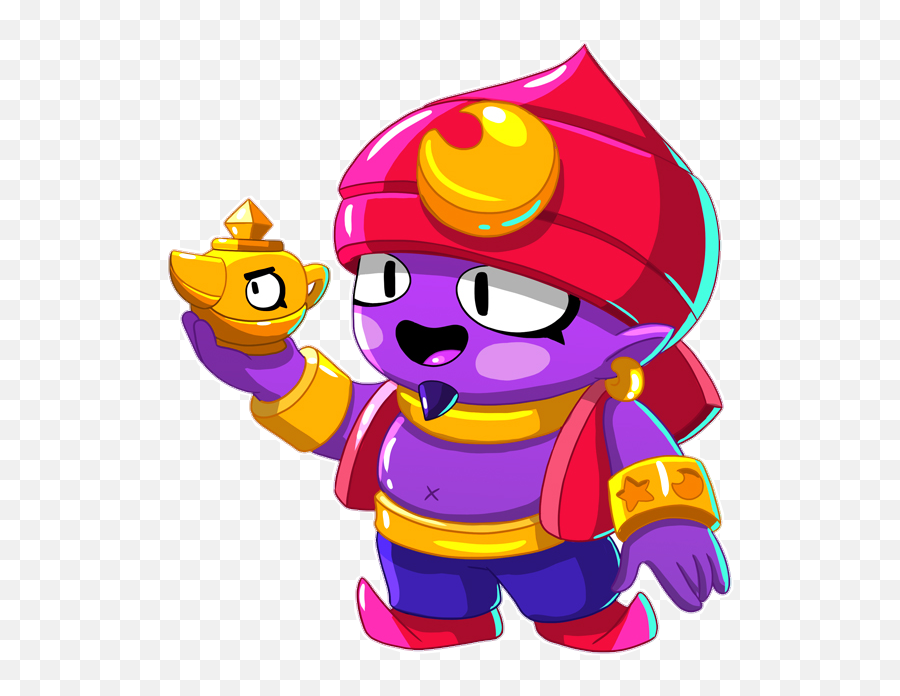 Brawlstars Gene Gene Brawlstars Sticker By Designer - Gene Brawl Stars Coloring Pages Evil Gene Emoji,Gene Emoji