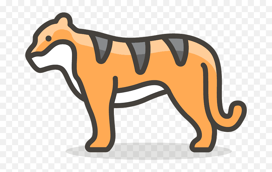 Tiger Emoji Clipart,Tiger Face Emoji