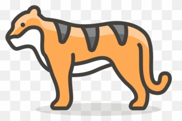 Tiger Emoji Clipart,Tiger Face Emoji