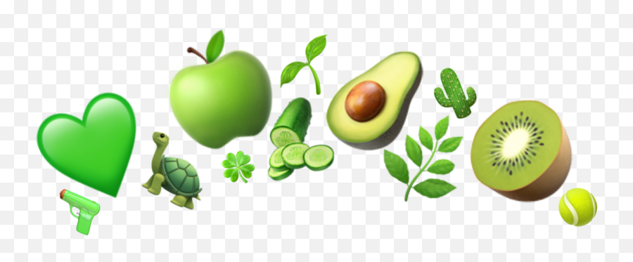 Green Greencrown Crown Sticker By Emoji Crown Queen - Fresh,All Green Emojis