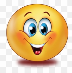 Blue Happy Eyes Emoji - Emoji Smile Blue Eyes,Blue Eyed Emoji
