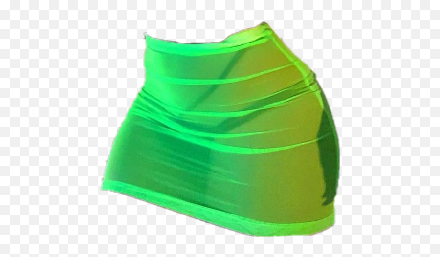 Skirt Green Baddie Trendy Sticker - Clubwear Emoji,Emoji Tennis Skirt