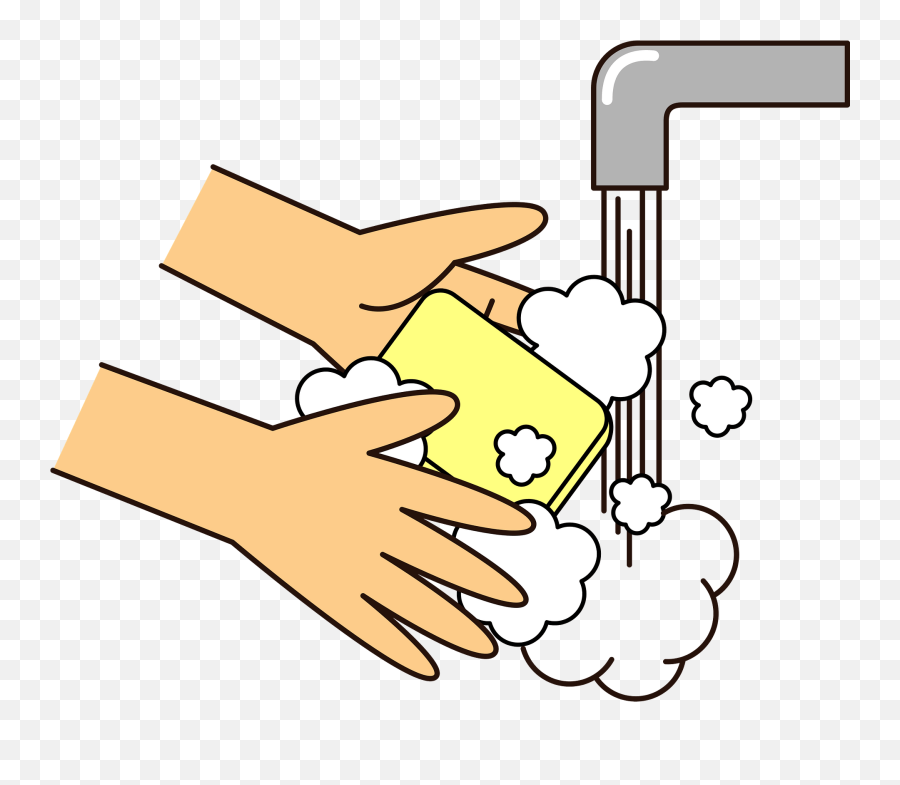 Wash Hands With Soap Clipart - Wash Hand With Soap Cartoon Emoji,Hand Wash Emoji