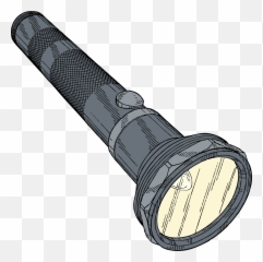 Flashlight Clipart Wiki Flashlight Wiki Transparent Free - Transparent Flashlight Emoji,X And Flashlight Emoji