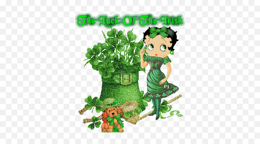 Animated Irish Good Luck Page 1 - Line17qqcom Luck Of The Irish Gif Emoji,Good Luck Emoticons