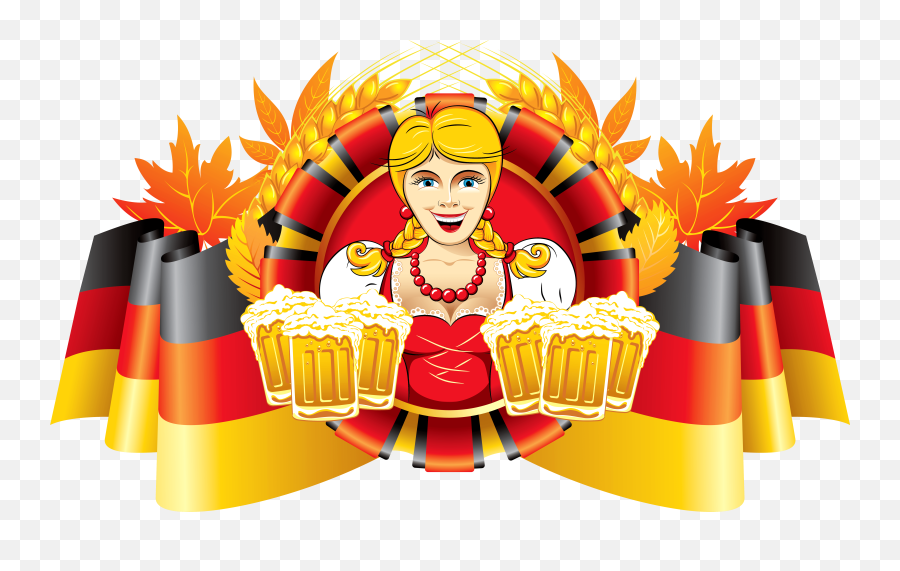 Oktoberfest Flag - German Beer Fest Clipart Emoji,Oktoberfest Emojis