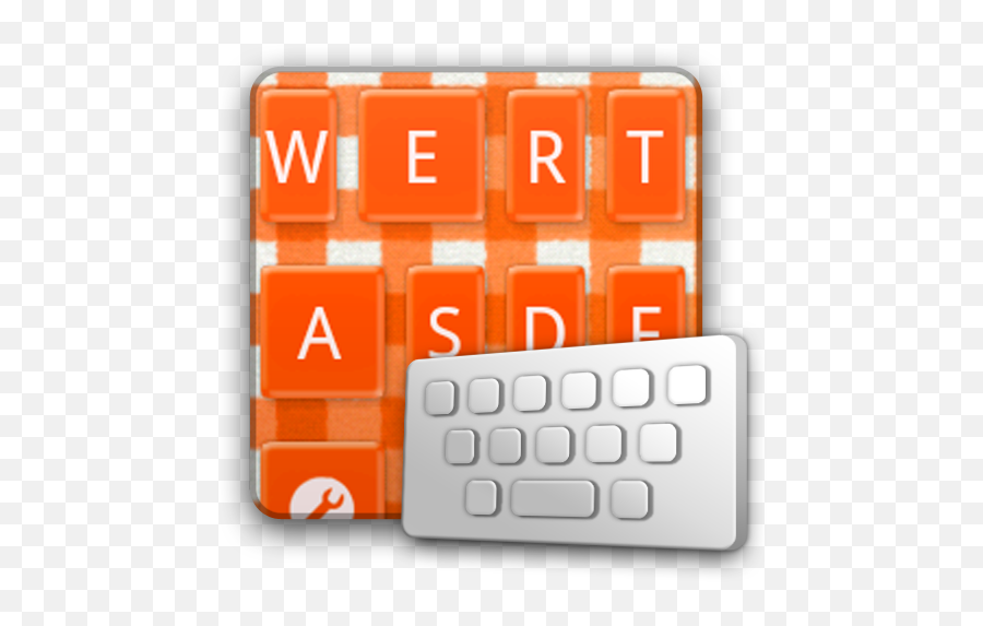 Ginghamcheckorange Keyboard Sk - Apps On Google Play Technology Applications Emoji,Anysoftkeyboard Emoji