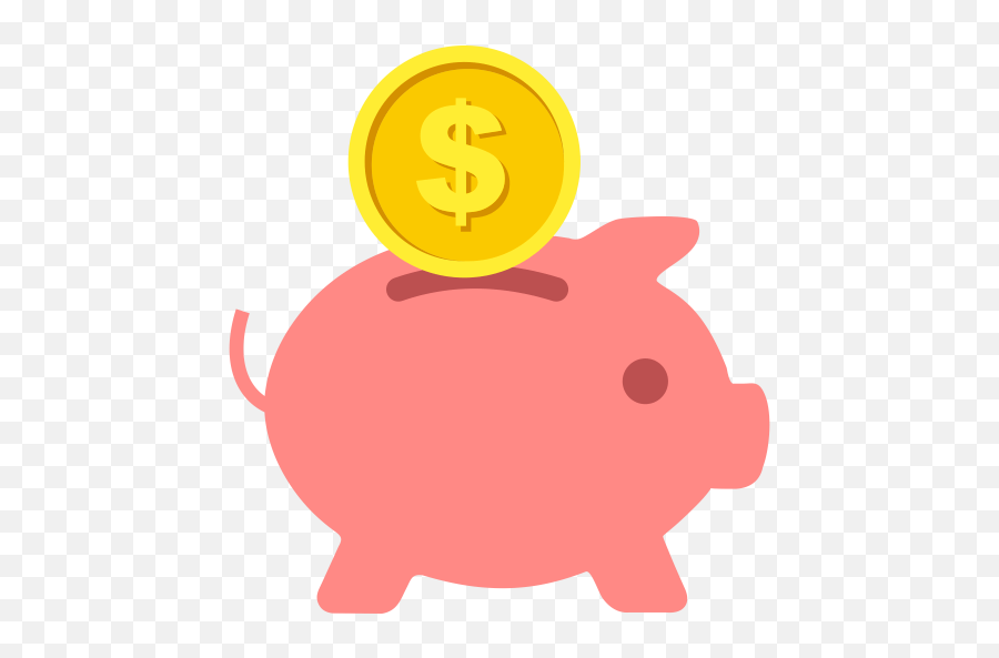 Money Saving Dollar Icon Png And Svg Vector Free Download - Clipart Transparent Background Piggy Bank Emoji,Save Money Emoji