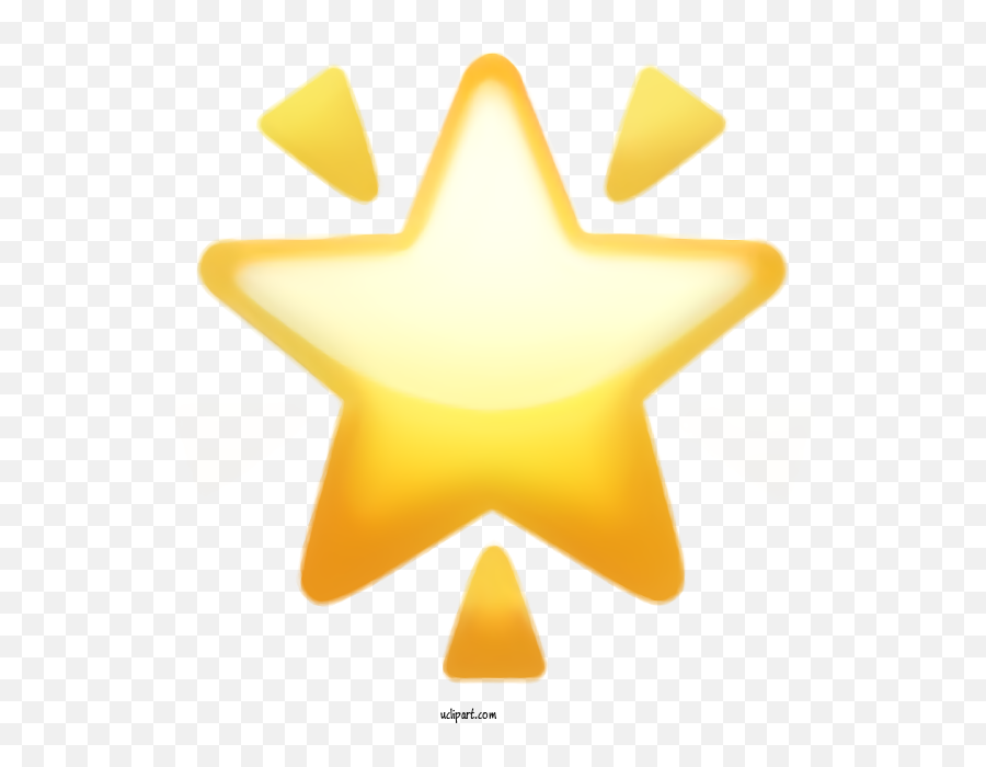 Holidays Yellow Star For Diwali - Diwali Clipart Holidays Transparent Glowing Star Emoji,Transparent Star Emoji