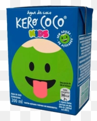 Agua De Coco Kero Coco Kids 200ml - Agua De Coco Kero Coco Kids Emoji,Emoticons De Ovo De Pascoa