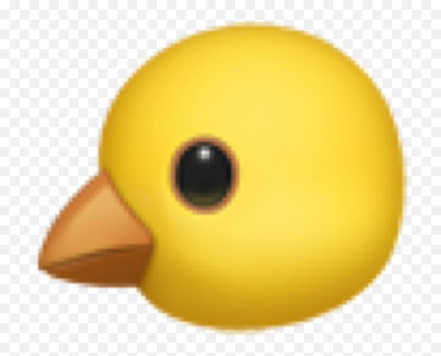 Easter Yellow Bird Beak For Easter Day For Easter - 720x720 Chick Head Emoji,Easter Emoji