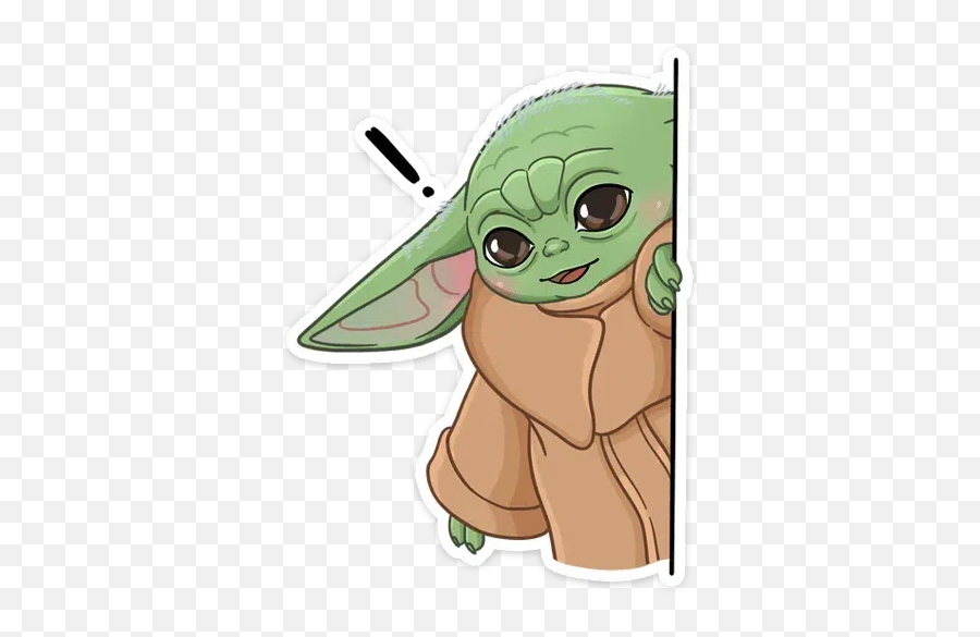 Caleb Y Sofia Whatsapp Stickers - Stickers Cloud Child Mandalorian Png Transparent Emoji,Emojis Actualizados