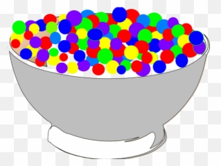Oat Clipart Empty Cereal Bowl - Cereal Bowl With Colorful Cereal Emoji,Cereal Emoji