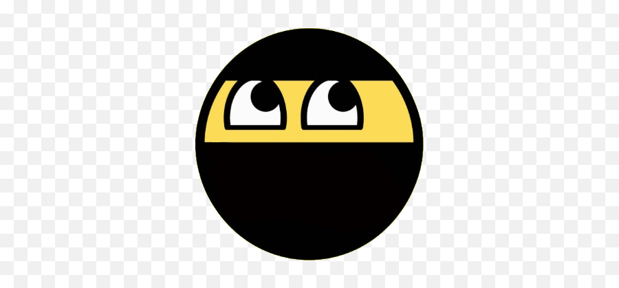 Awesome Ninja - Dot Emoji,Ninja Emoticon