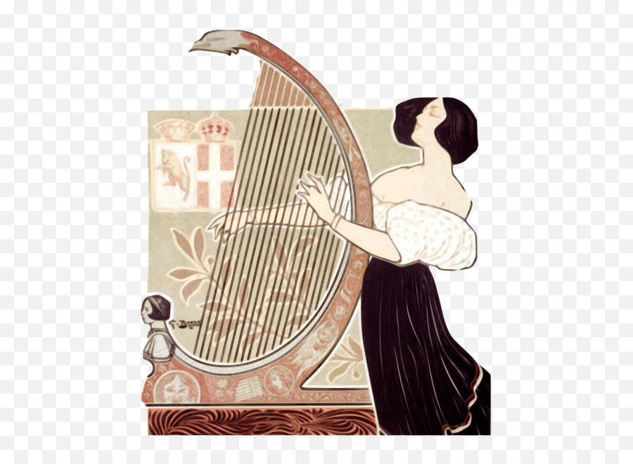 Oh Hot Funny Emoji Face - Afiche Art Nouveau Teatro Regio Torino,Harp Emoji