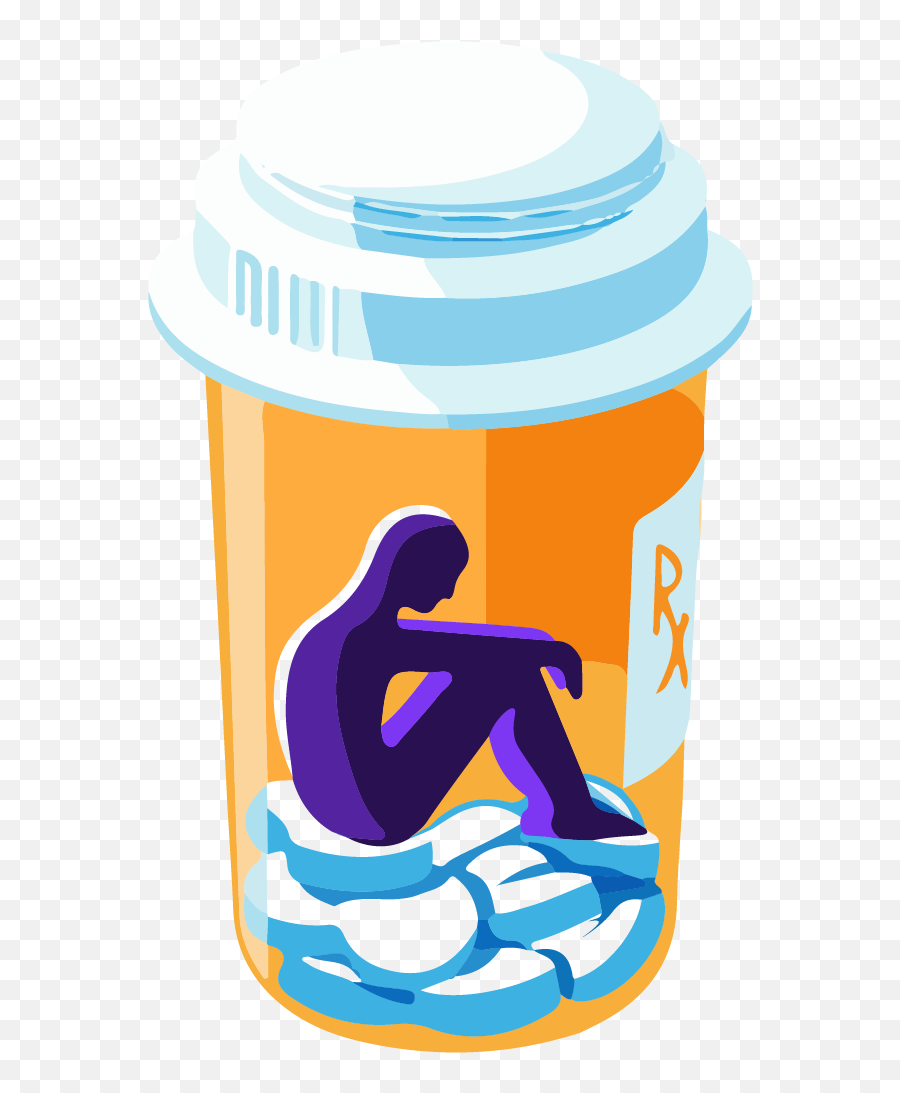 Relieve Medical Opioid Detox - Pill Bottle Clipart Png Emoji,Will Farrel Trapped In A Cage Of Emotion