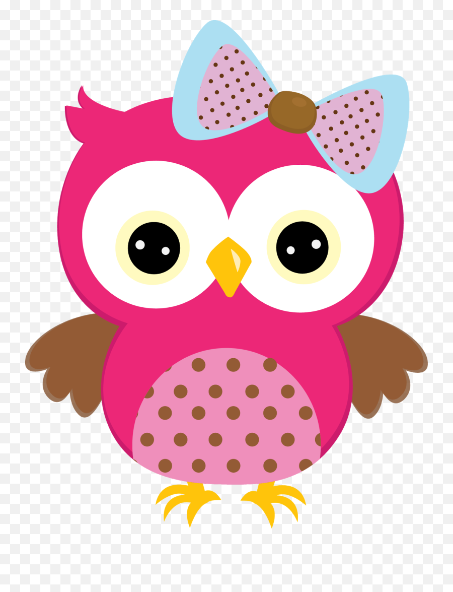 Owls Free Girls Clipart - Clipart Suggest Pink Owl Clipart Emoji,Hoot Owl Emojis
