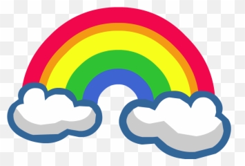 Transparent Background Rainbow Clipart - Cute Transparent Background Rainbow Clipart Emoji,Rainbow Emoji