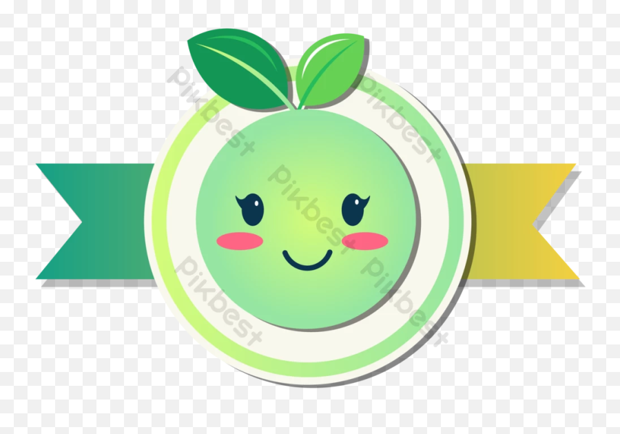 Vector Green Smiley Face In Circle Png Images Ai Free - Happy Emoji,New Year Day Emoticon