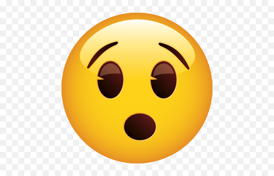Emoji U2013 The Official Brand Hushed Face Fitz 0 - U1f62f Happy,Stunned Emoji