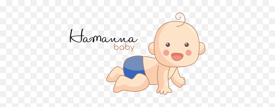 Kékfest Párna Sötétkék - Hamanna Baby Crawling Emoji,Lenni Emoji