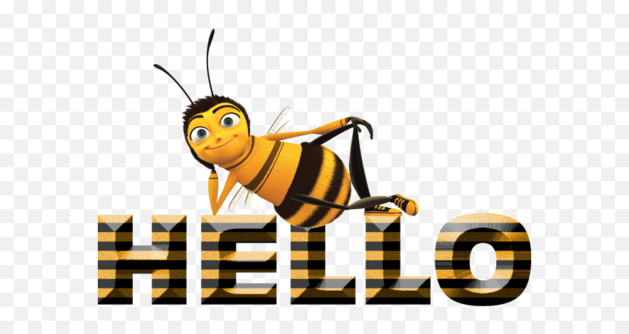 Free Glitter Bee Cliparts Download - Bee Movie Clipart Emoji,Hi Res Bee Emojis