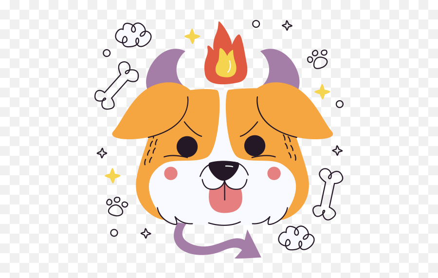 Devil Stickers - Free Animals Stickers Emoji,Devil Emoji Pictures Coloring